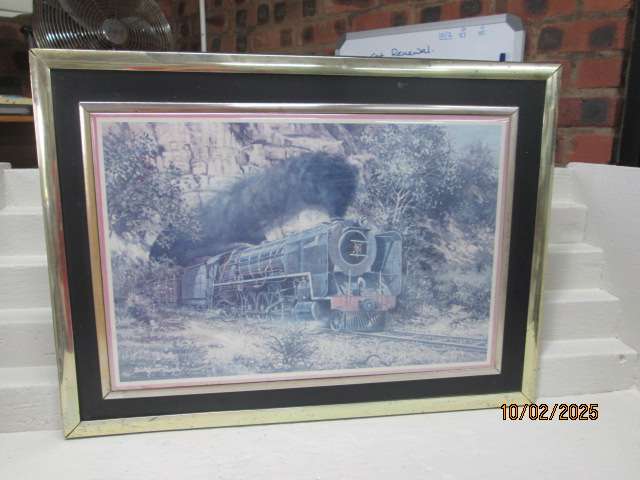SAR - STEAM TRAIN PRINT - FRAMED