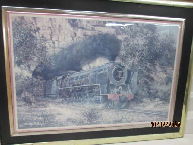 SAR - STEAM TRAIN PRINT - FRAMED