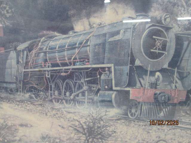 SAR - STEAM TRAIN PRINT - FRAMED