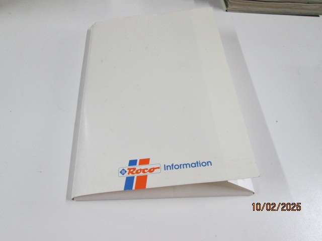 HO SCALE -VARIOUS ROCO CATALOGUES + PAMPHLETS