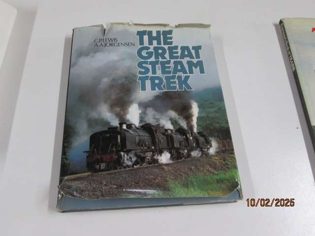HARDCOVER SAR BOOK - THE GREAT STEAM TREK