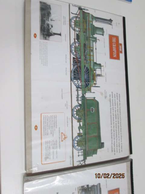 X2 LARGE A3 FLIP FILES ON STEAM TRAINS