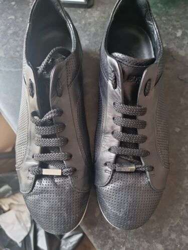 Hugo Boss Black Label Spadin Black Trainers