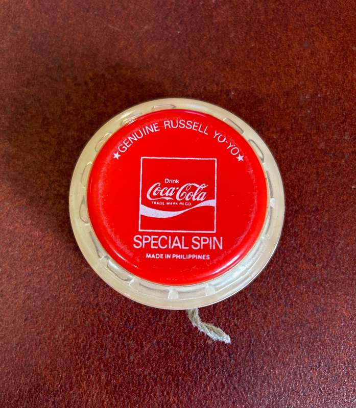 Coca Cola Russell special spin yoyo