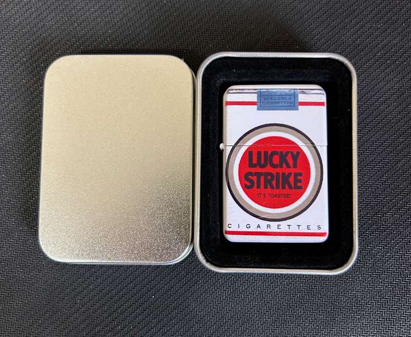 Lucky Strike promo lighter