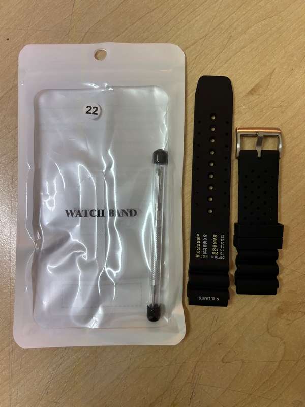 Dive watch strap 22mm