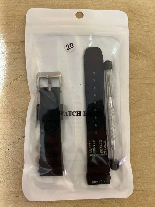 Divers watch strap 20mm