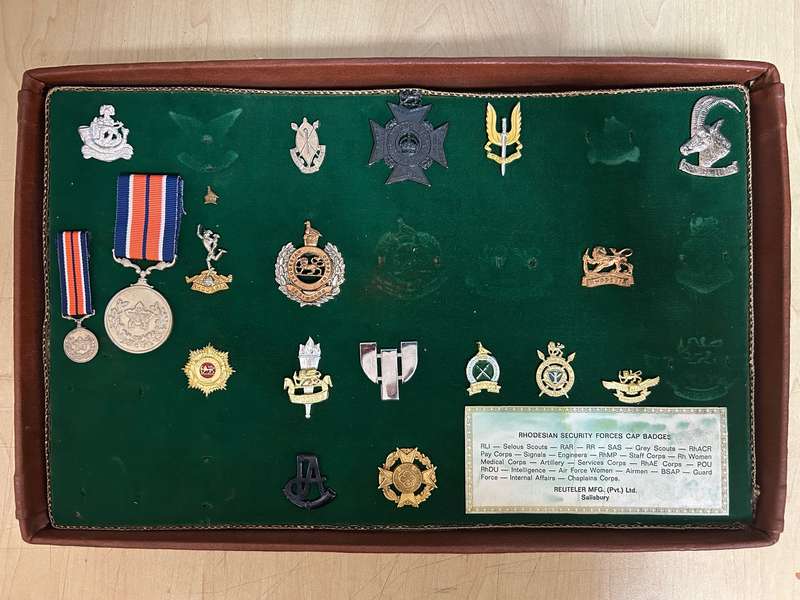 Rhodesian army badges
