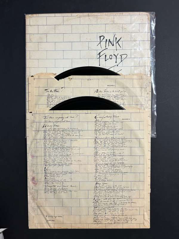 Pink Floyd The Wall vinyl