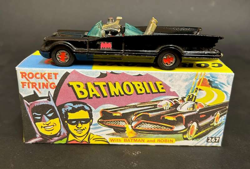 Corgi Batmobile in box