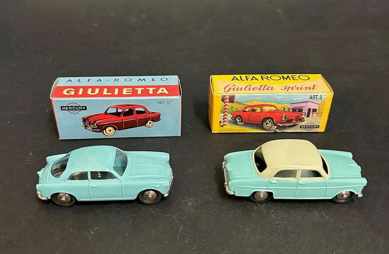 Mercury Die Cast cars