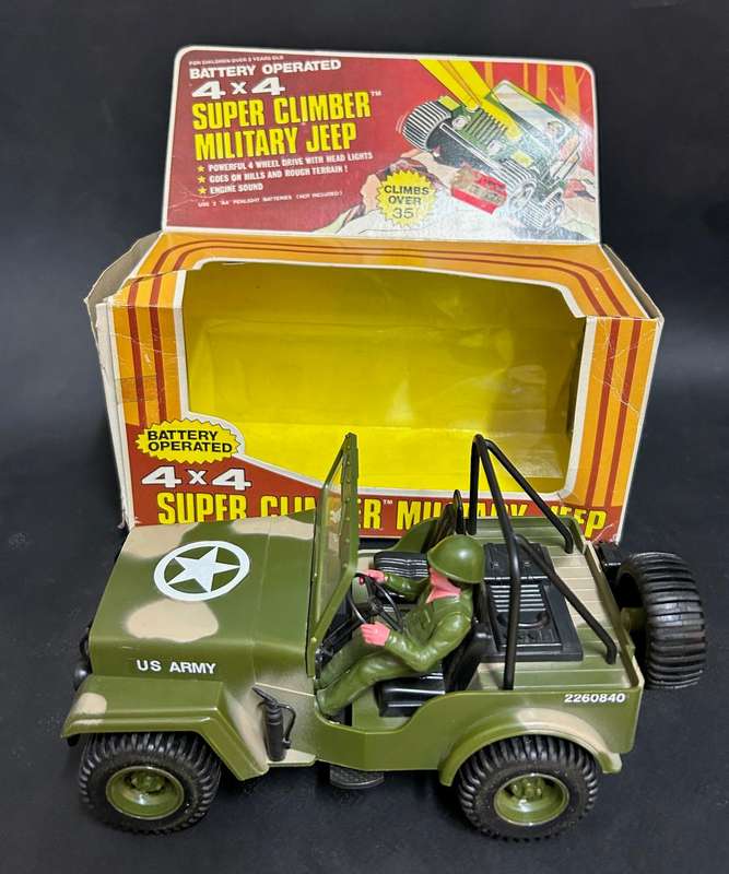 Jeep battery operated