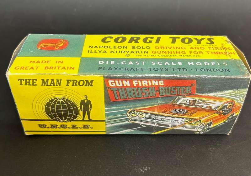 Corgi car -  Man from U.N.C.L.E. in box