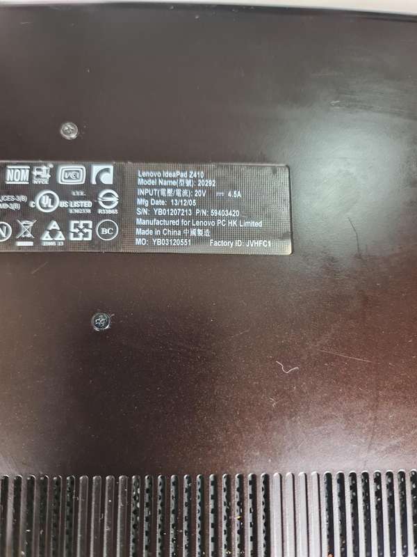 LENOVO IDEAPAD Z410 - CORE I7-4702MQ - 8GB - 1TB - NVIDIA GEFORCE GT 740M 2GB - 14 INCH SCREEN