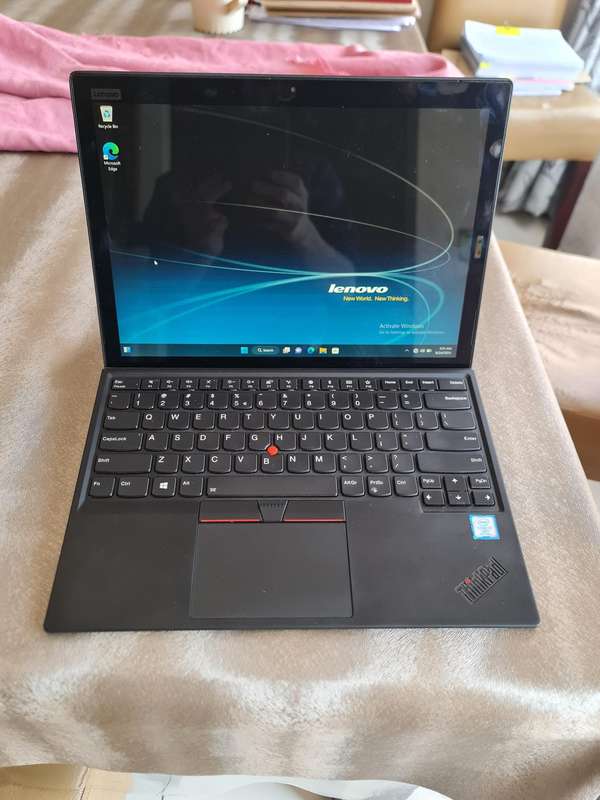 LENOVO THINKPAD X1 TABLET/LAPTOP - CORE i7 8Th Gen - 16Gb - 256Gb - 14" FULL TOUCH SCREEN-DETACHABLE