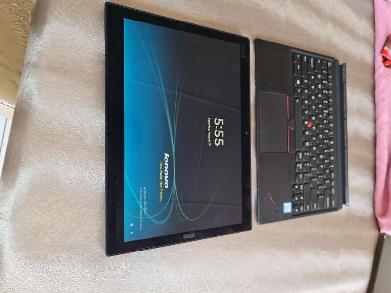 LENOVO THINKPAD X1 TABLET/LAPTOP - CORE i7 8Th Gen - 16Gb - 256Gb - 14" FULL TOUCH SCREEN-DETACHABLE