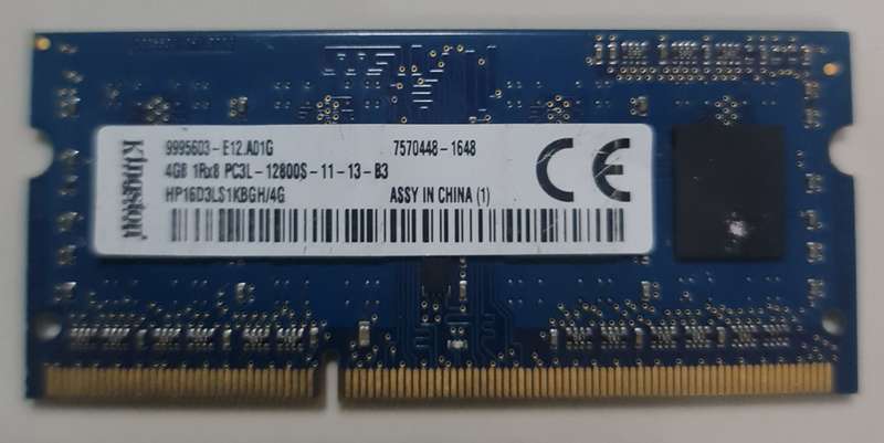 KINGSTON - DDR3L LAPTOP MEMORY