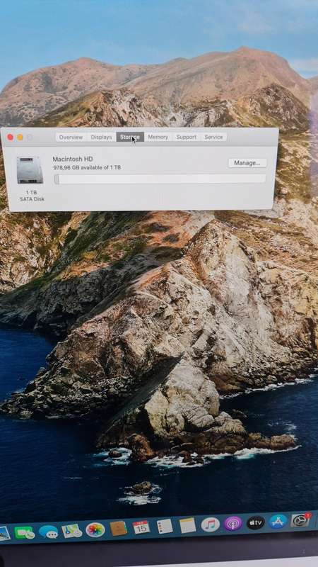 APPLE IMAC 27 INCH - 2013 MODEL - 8GB MEMORY - 1TB HARD DRIVE