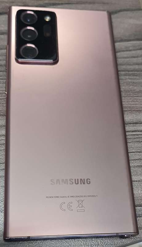 SAMSUNG NOTE 20 ULTRA - 256GB - WITH STYLUS PEN - EXCELLENT WORKING CONDITION