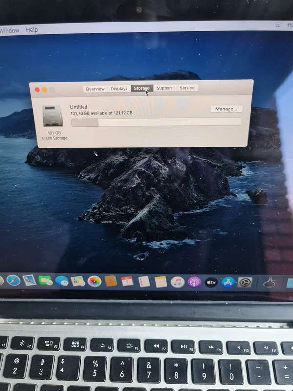 MACBOOK PRO 13 - LATE 2012 MODEL - RETINA DISPLAY - CORE i5 - 8GB MEMORY - 128GB SSD HARD DRIVE