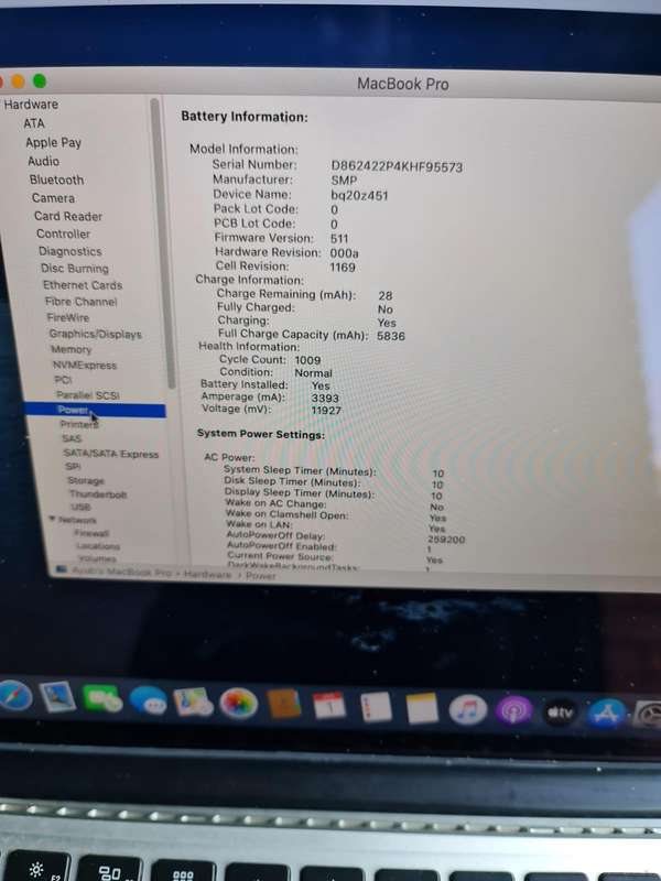 MACBOOK PRO 13 - LATE 2012 MODEL - RETINA DISPLAY - CORE i5 - 8GB MEMORY - 128GB SSD HARD DRIVE