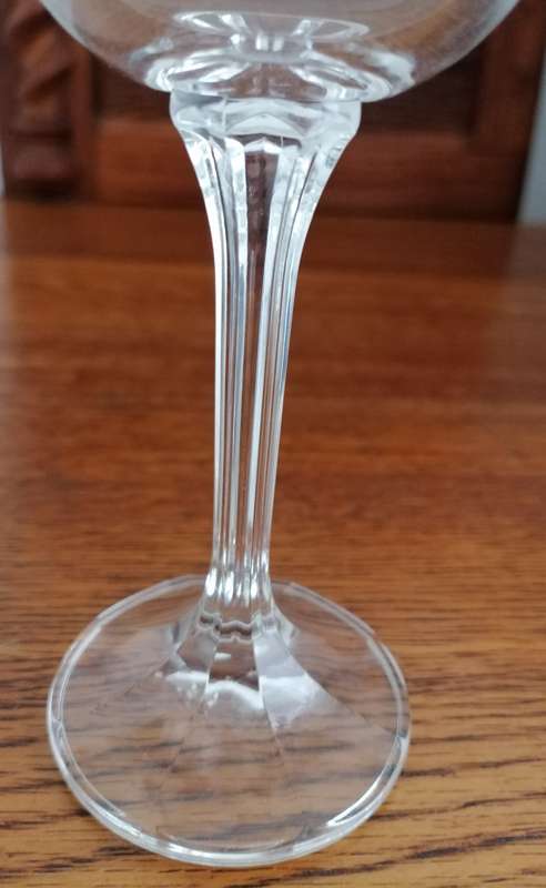 Tulip Bowl Stemmed Vintage Glasses - Sherry