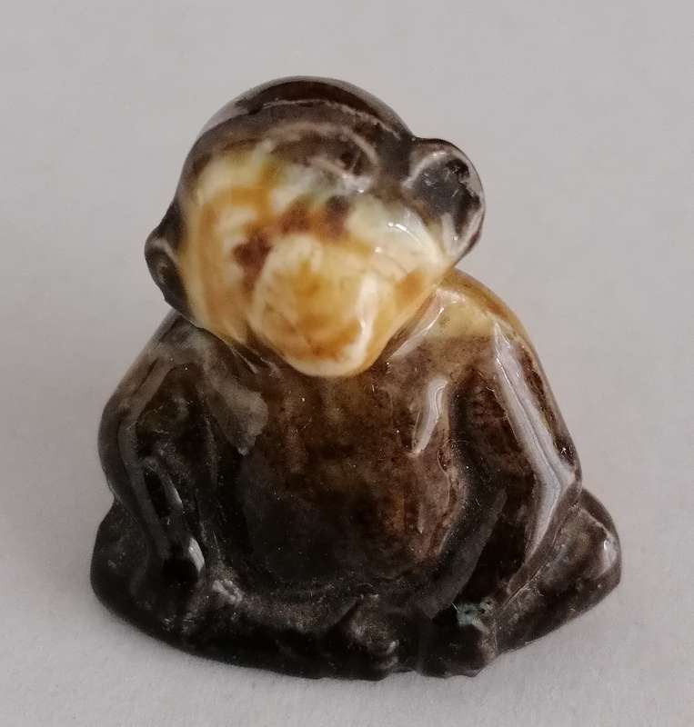 Wade Mini Ceramic Whimsies Chimpanzee