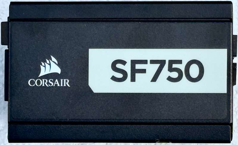 Corsair CP-9020186 SF750 750W 80 Plus Platinum Certified Fully Modular SFX Desktop Power Supply