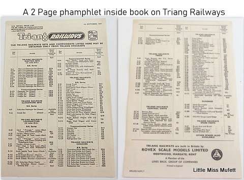 A 1957 32 Page booklet on Meccano, Hornby and Dinky toys plus 2 Pamhplets---Buy now