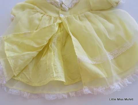 A 1950's Toddlers dress--Can be used for a medium to  large doll