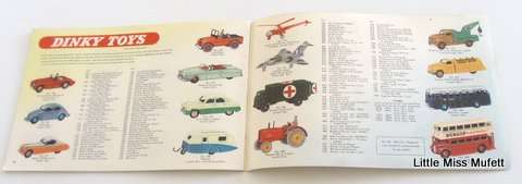 A 1957 32 Page booklet on Meccano, Hornby and Dinky toys plus 2 Pamhplets---Buy now