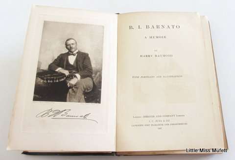B. I. Barnardo a memoir by Harry Raymond