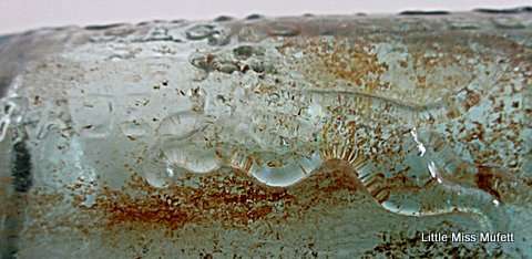 An antique codd bottle with original marble from Johannesburg