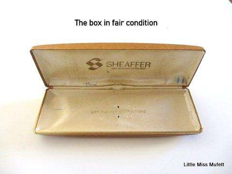 Vintage SHEAFFER Fountain pen 14k gold nib - Rare Made In U.S.A"