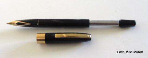 Vintage SHEAFFER Fountain pen 14k gold nib - Rare Made In U.S.A"