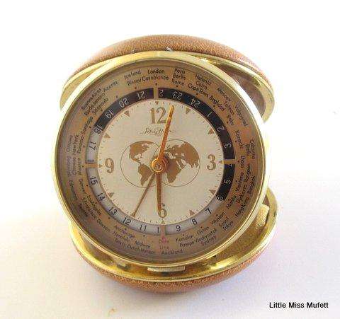 A World time travelling clock in working order
