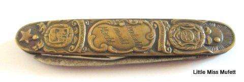 A Boer War Kruger De Wet knife