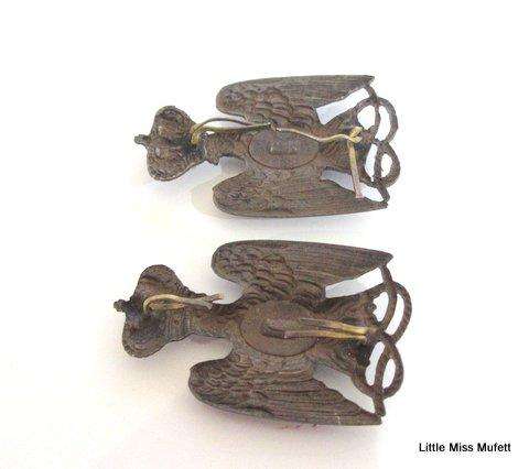 Rare Italian African Police Insignia and Cap Badges