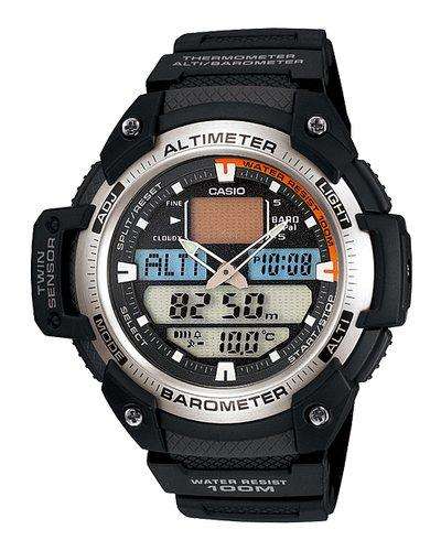 Casio OUTGEAR TWIN SENSOR, Demo Like New, Watch temperature and altitude/air pressure.