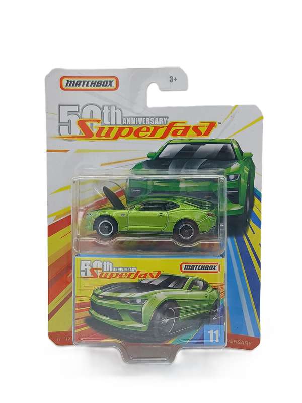 Matchbox 2017 Chevy Camaro Superfast with box