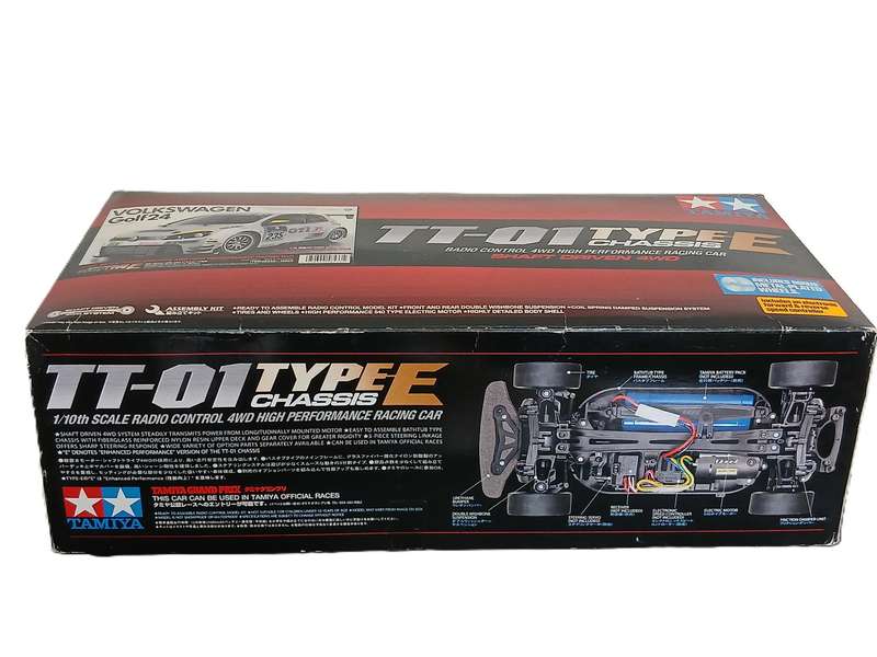 Tamiya R/C Volkswagen Golf (TT-01) (NB! Kit needs to be assembled) 1/10 Scale