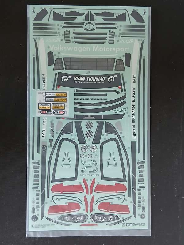 Tamiya R/C Volkswagen Golf (TT-01) (NB! Kit needs to be assembled) 1/10 Scale