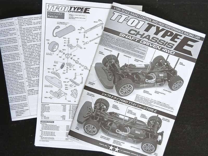 Tamiya R/C Volkswagen Golf (TT-01) (NB! Kit needs to be assembled) 1/10 Scale