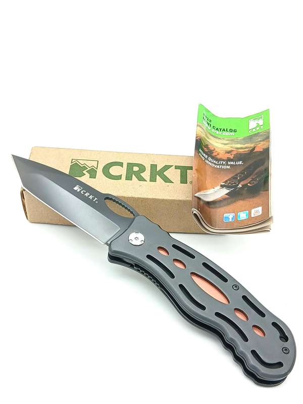 CRKT 7132 Lake Design Thunderbolt folding knife Pocket Knife Tanto lock Blade