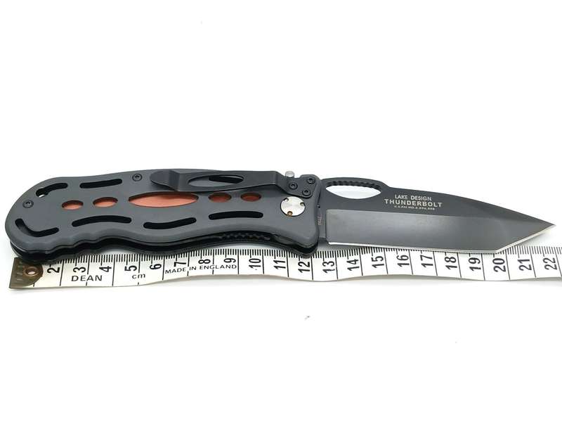 CRKT 7132 Lake Design Thunderbolt folding knife Pocket Knife Tanto lock Blade