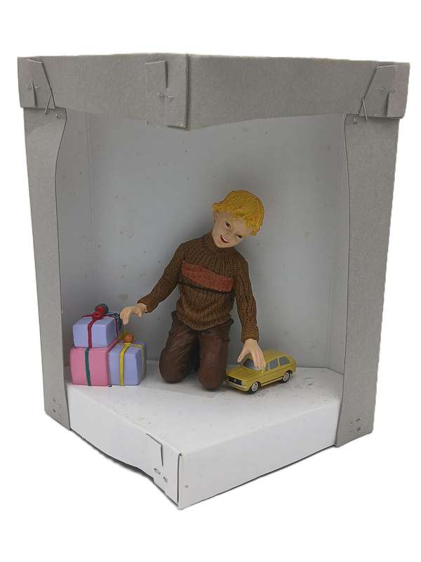 SCHUCO Piccolo 2003 Boy with VW Golf I limited to only 1,000 pieces