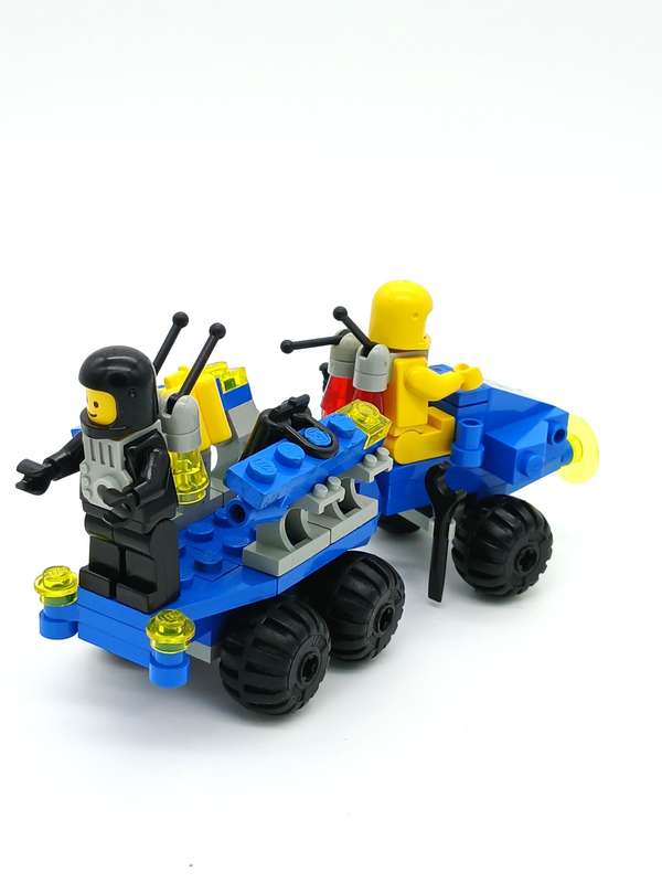 Vintage Lego Space Mobile Command Trailer No.1558 (1986)