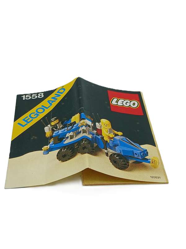Vintage Lego Space Mobile Command Trailer No.1558 (1986)
