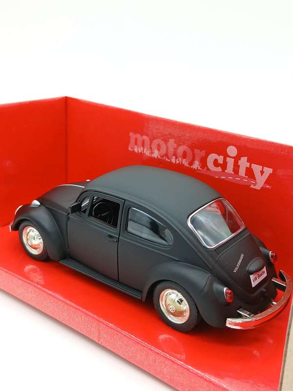 Motorcity Volkswagen VW Beetle Matte Black