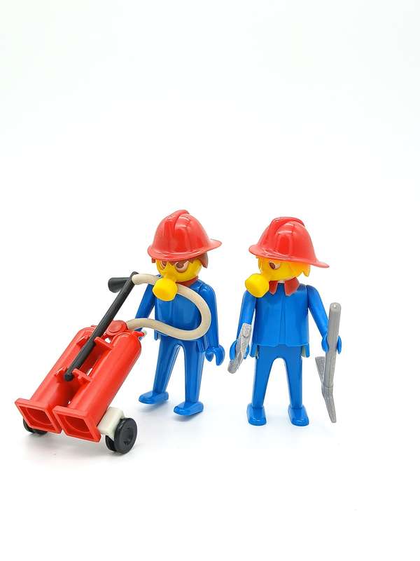 Vintage Playmobil Fireman and Equipment - No.3491 (1980)